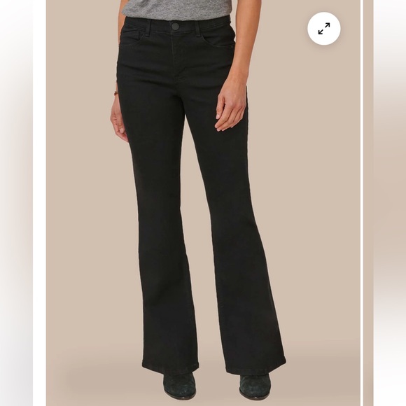 Democracy NWT “Ab” solution High Rise Out There Flare black jeans - Picture 1 of 12